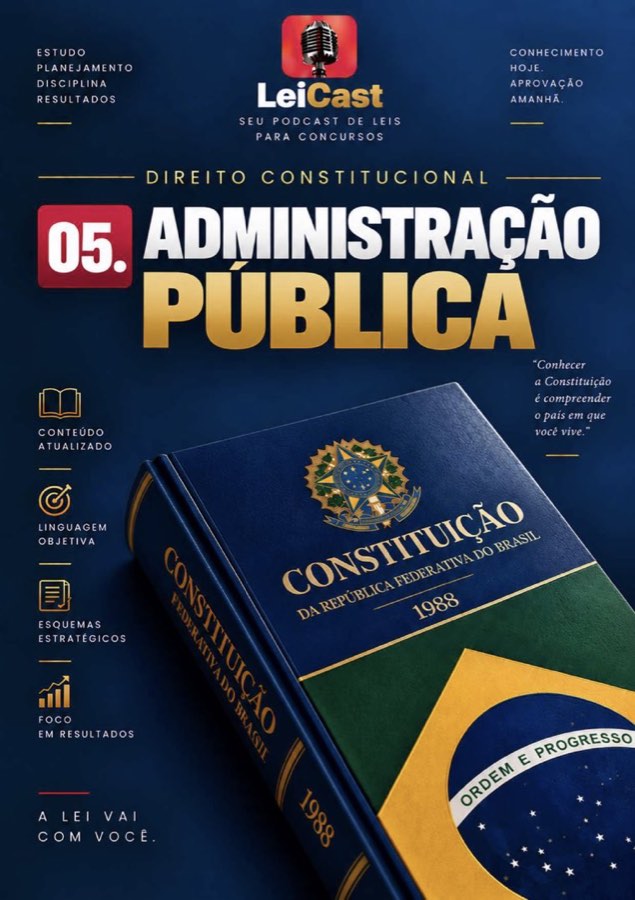 Constitucional — Administração Pública · capa do resumo
