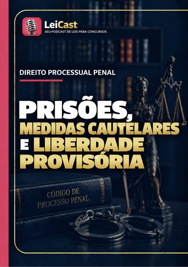 Processual Penal — Prisões, medidas cautelares e liberdade provisória · capa