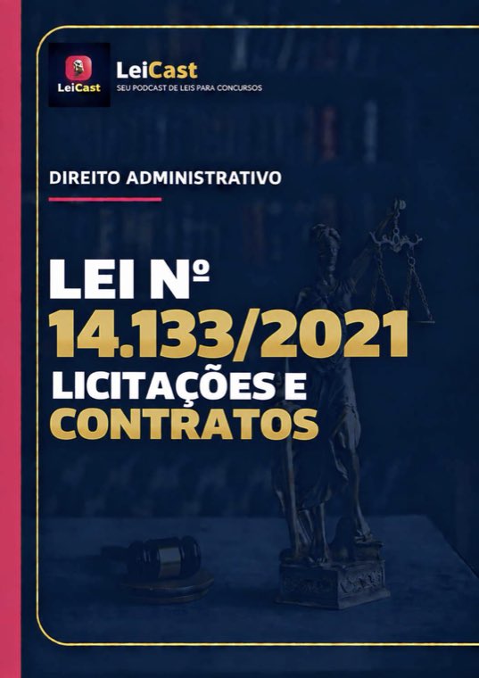 Administrativo — Licitações e Contratos · capa do resumo